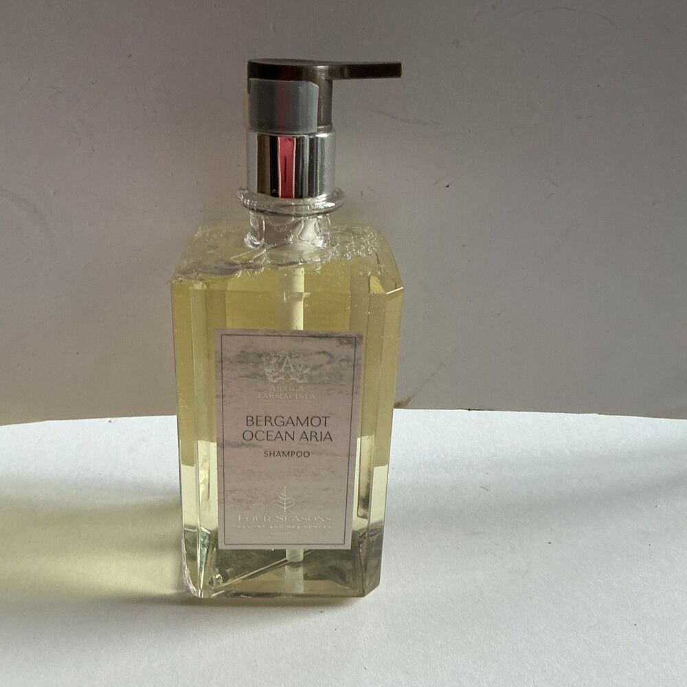 Antica Farmacista Bergamot Ocean Aria Shampoo Four Seasons Anguilla 16 Oz Rare!